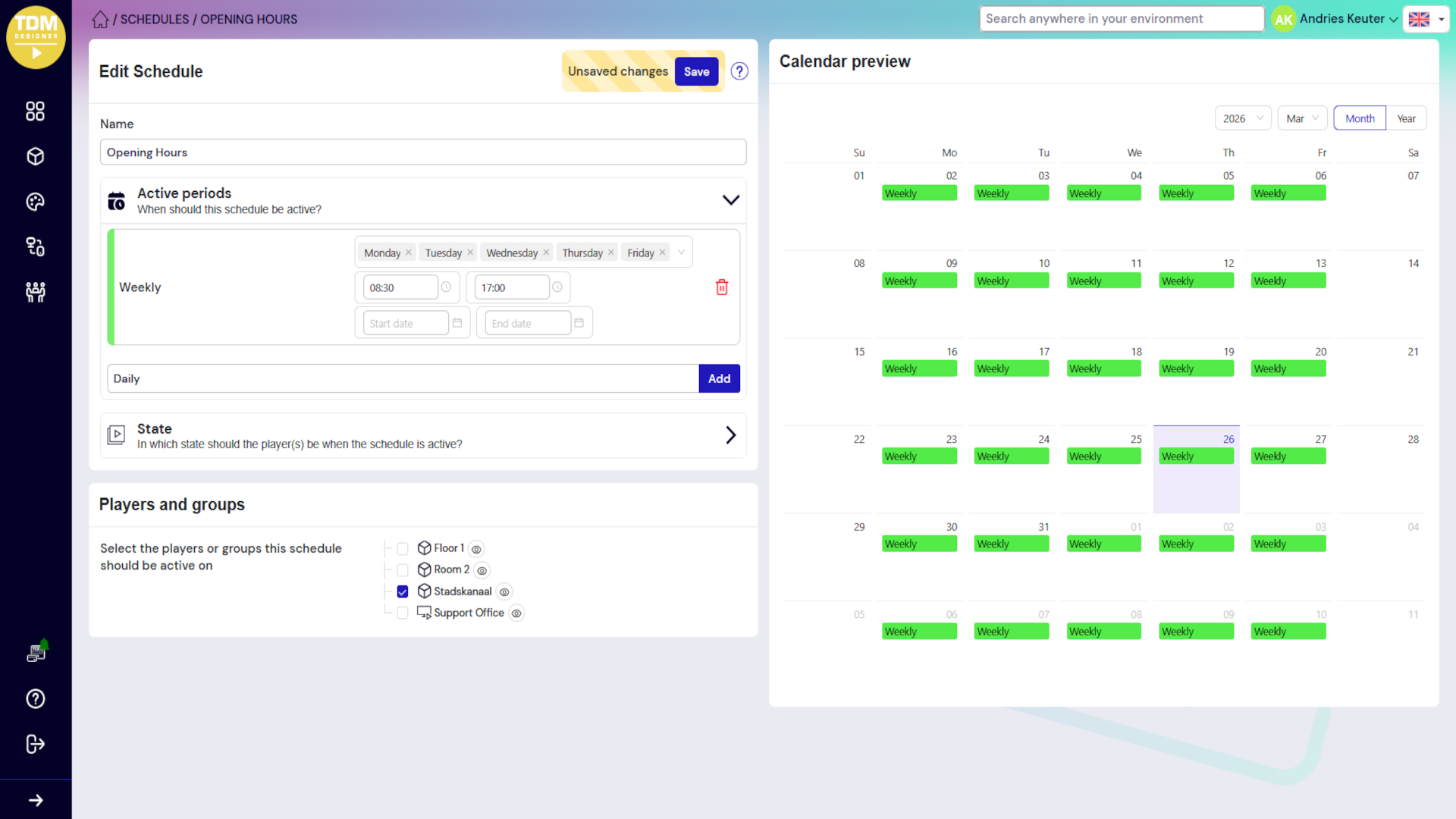 TDM Hardware Integration